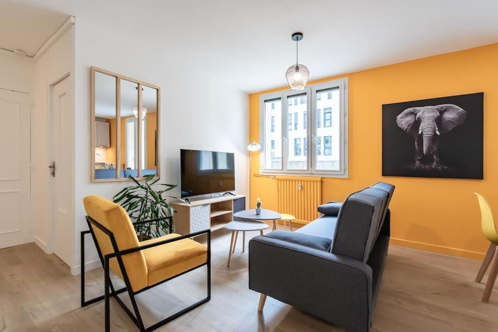 Appartement Renove Pour 6 Avec Parking Villeurbanne Exteriér fotografie