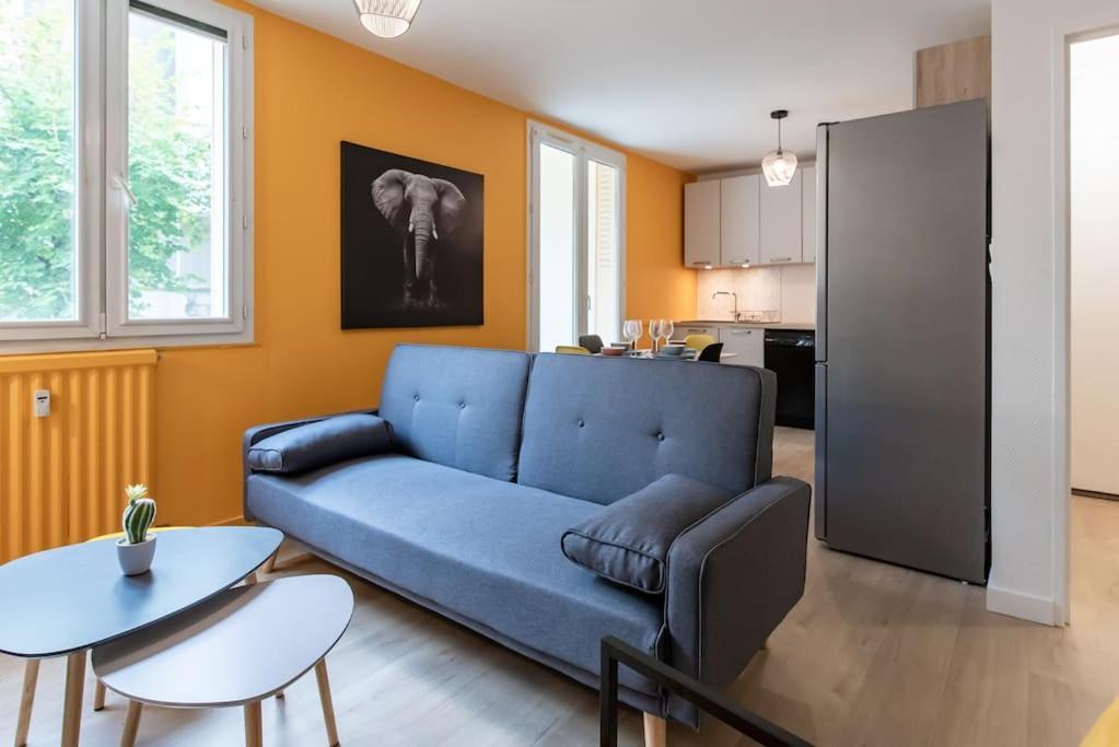 Appartement Renove Pour 6 Avec Parking Villeurbanne Exteriér fotografie