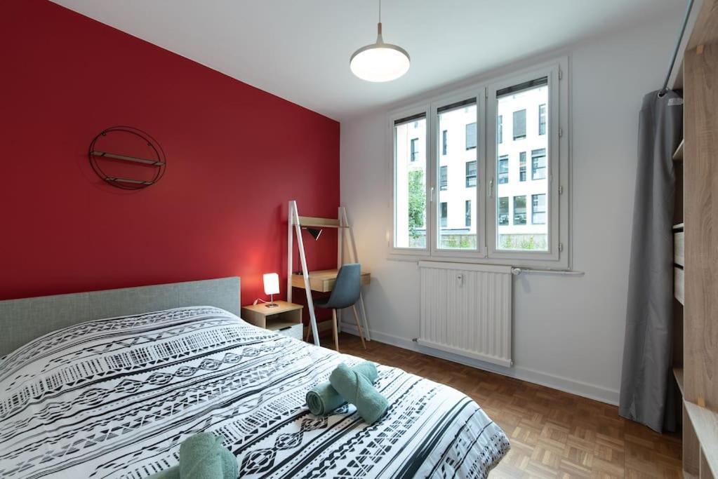 Appartement Renove Pour 6 Avec Parking Villeurbanne Exteriér fotografie