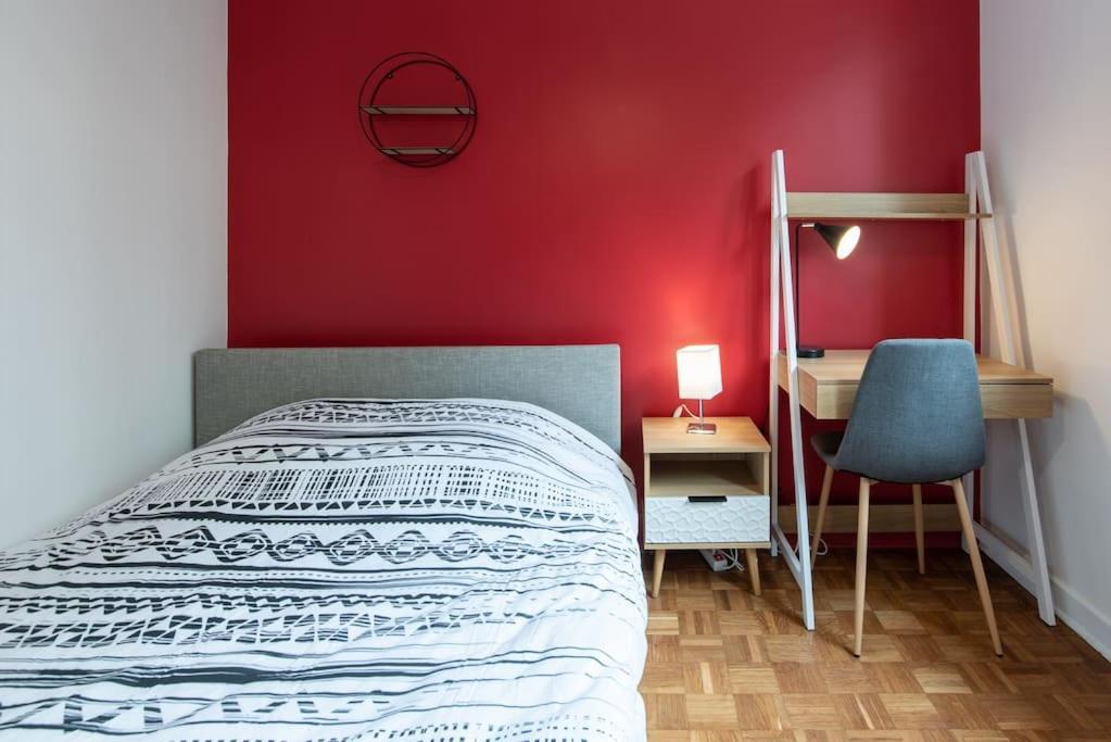Appartement Renove Pour 6 Avec Parking Villeurbanne Exteriér fotografie